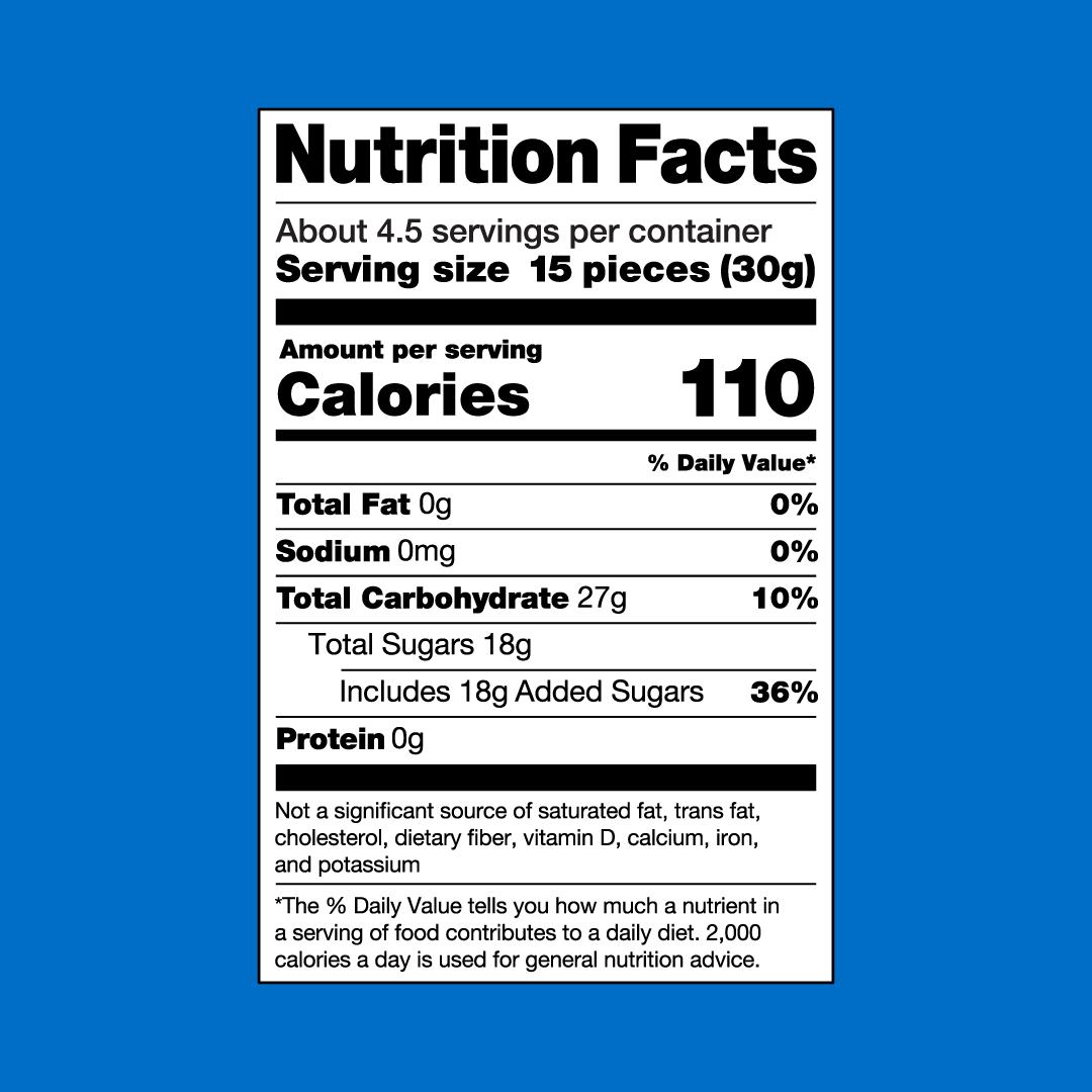 FruitBlox Sours Stokes Twins Blue Raspberry & Cherry Fruit Snacks, 12 x 5oz Bags