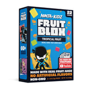FruitBlox Ninja Kidz Tropical Fruit Snacks, 66 Count