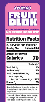 FruitBlox Aphmau Mixed Fruit Snacks, 22 Count
