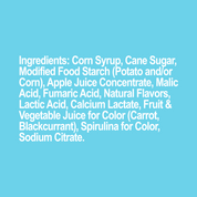 FruitBlox Sours Stokes Twins Blue Raspberry & Cherry Fruit Snacks, 132 Count