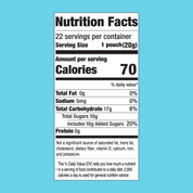 FruitBlox Sours Stokes Twins Blue Raspberry & Cherry Fruit Snacks, 132 Count
