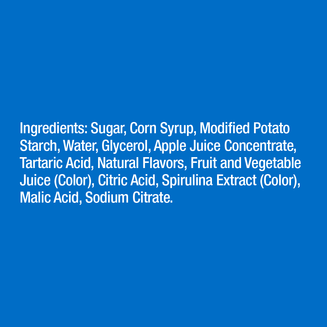 FruitBlox Sours Stokes Twins Blue Raspberry & Cherry Fruit Snacks, 5oz Bag