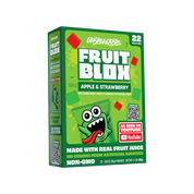 FruitBlox Unspeakable Apple Strawberry Fruit Snacks, 22 Count