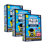 FruitBlox Ninja Kidz Tropical Fruit Snacks, 66 Count