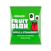 FruitBlox Unspeakable Apple Strawberry Fruit Snacks, 66 Count