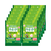 FruitBlox Sour Unspeakable Apple Strawberry Watermelon, 12 x 5oz Bags